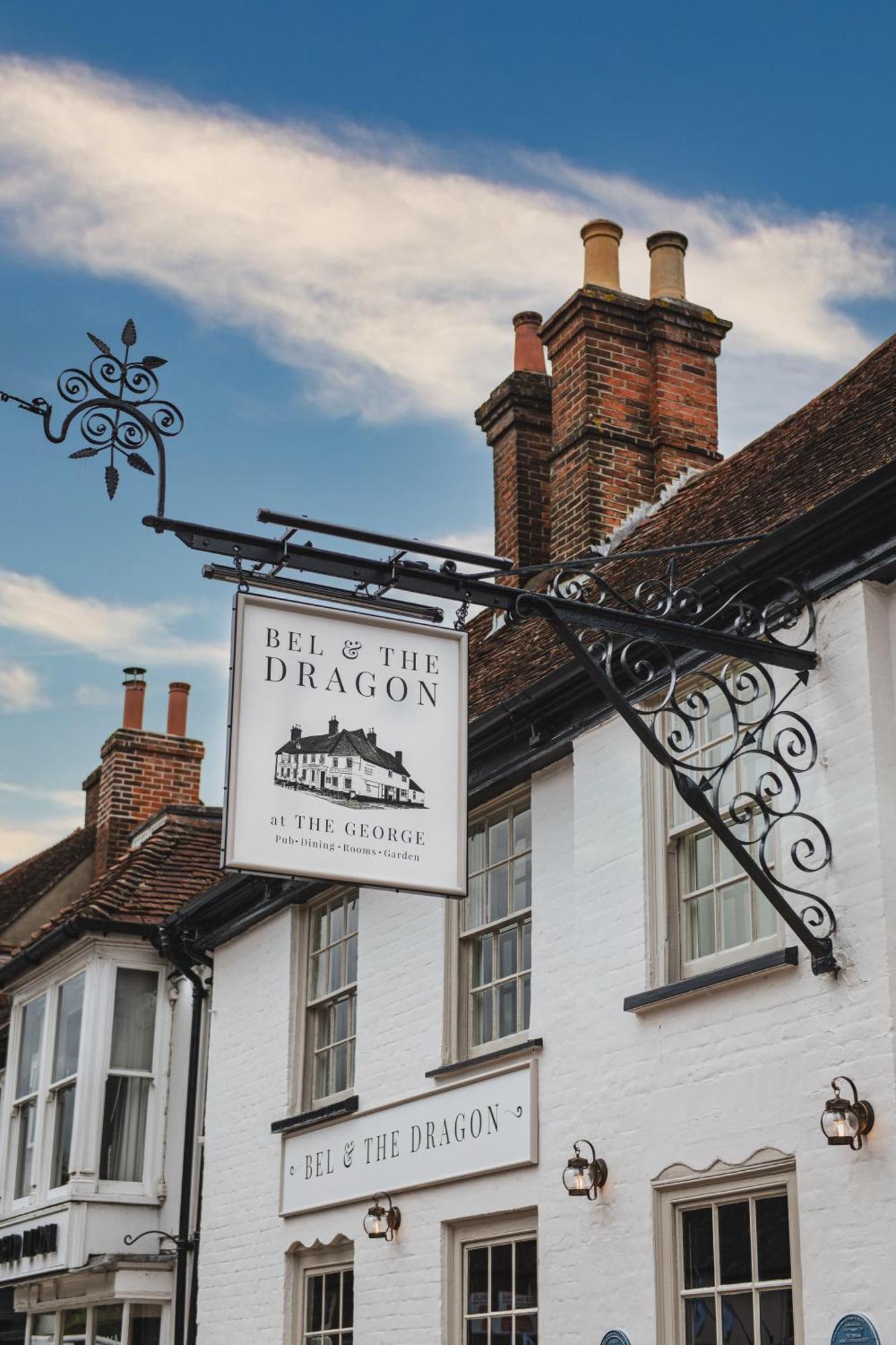 Hotel Bel And The Dragon-Odiham Exteriér fotografie
